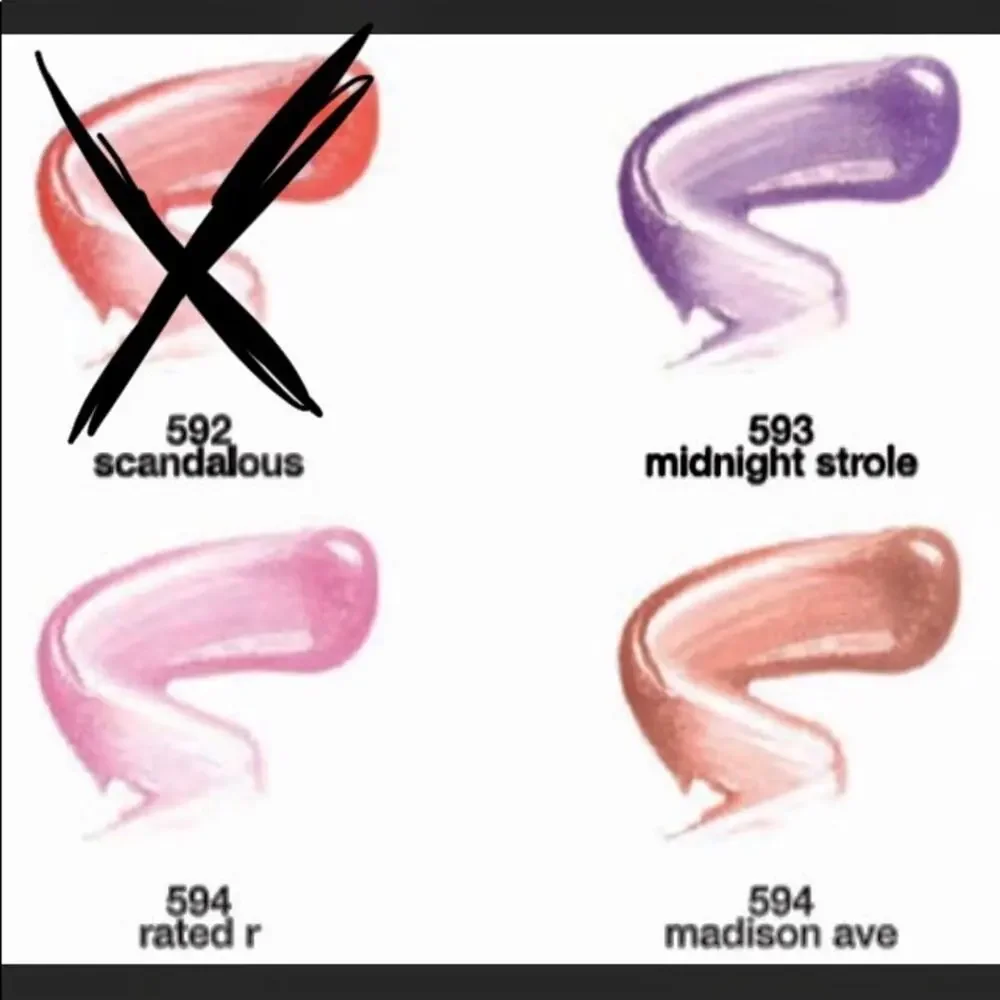 Lot of 8 Hard Candy Lip Def High Pigment Lip Gloss Assorted Colors